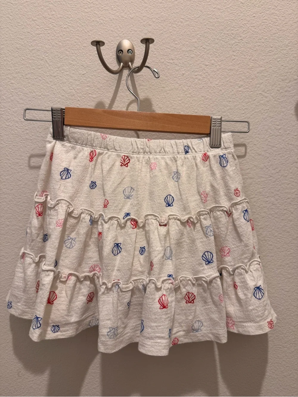 Cat & Jack Girls Two-Piece Shell Print Set